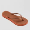 Havaianas Women's Slim Flatform Loop Flip Flops Cognac
