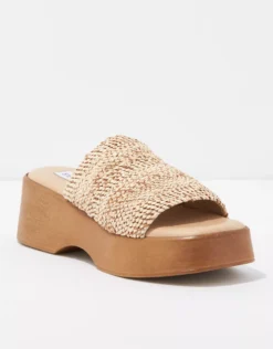 Steve Madden Women's Slinky30 Sandal Natural