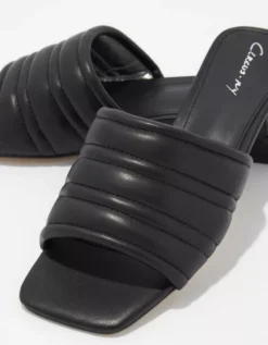 Circus NY Joana Slide Sandal Black -American Eagle Fashion 7413 6149 001 d1