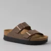 Birkenstock Arizona Platform Sandal Brown