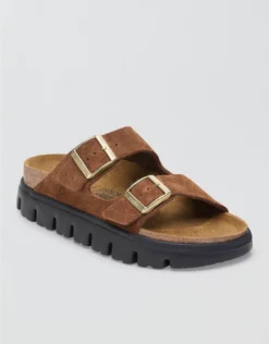 Birkenstock Arizona Platform Sandal Cognac
