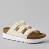 Birkenstock Florida Platform Sandal Cream