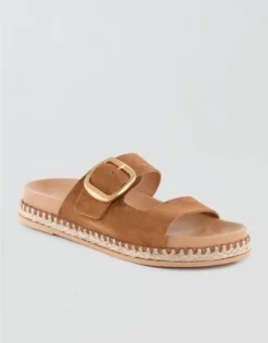 Seychelles Getaway Slide Sandal Tan