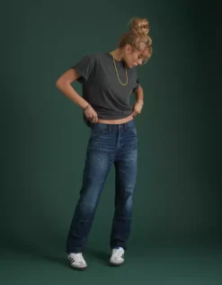 AE77 Premium Loose Carpenter Jean Dark Indigo -American Eagle Fashion 7454 3051 738 os