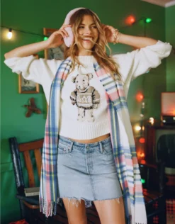 AE Perfect Skirt Ice Blue